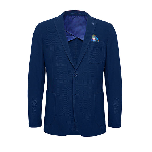 Travel jacket in blue by R2