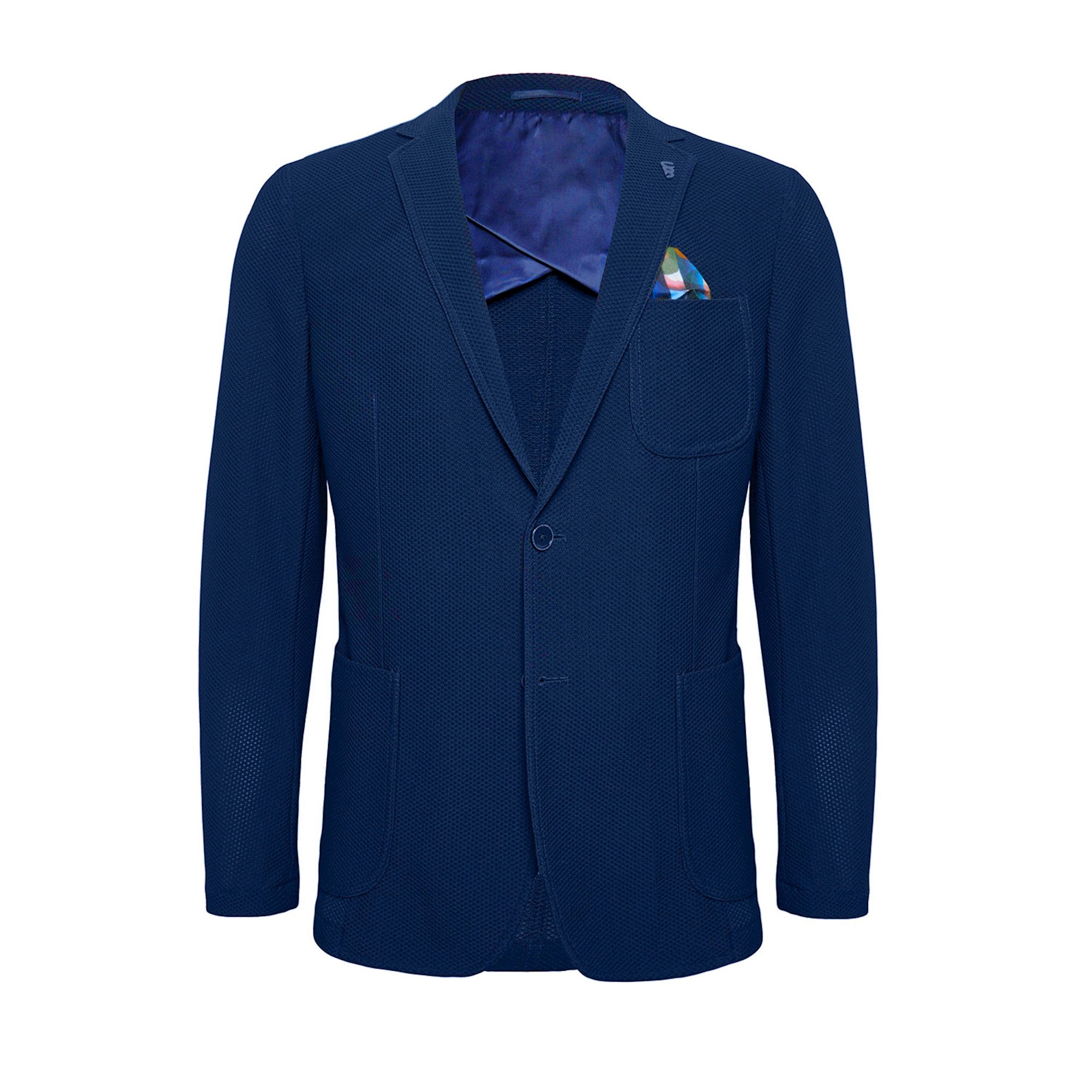 Travel Jacket in Brighter Blue by R2