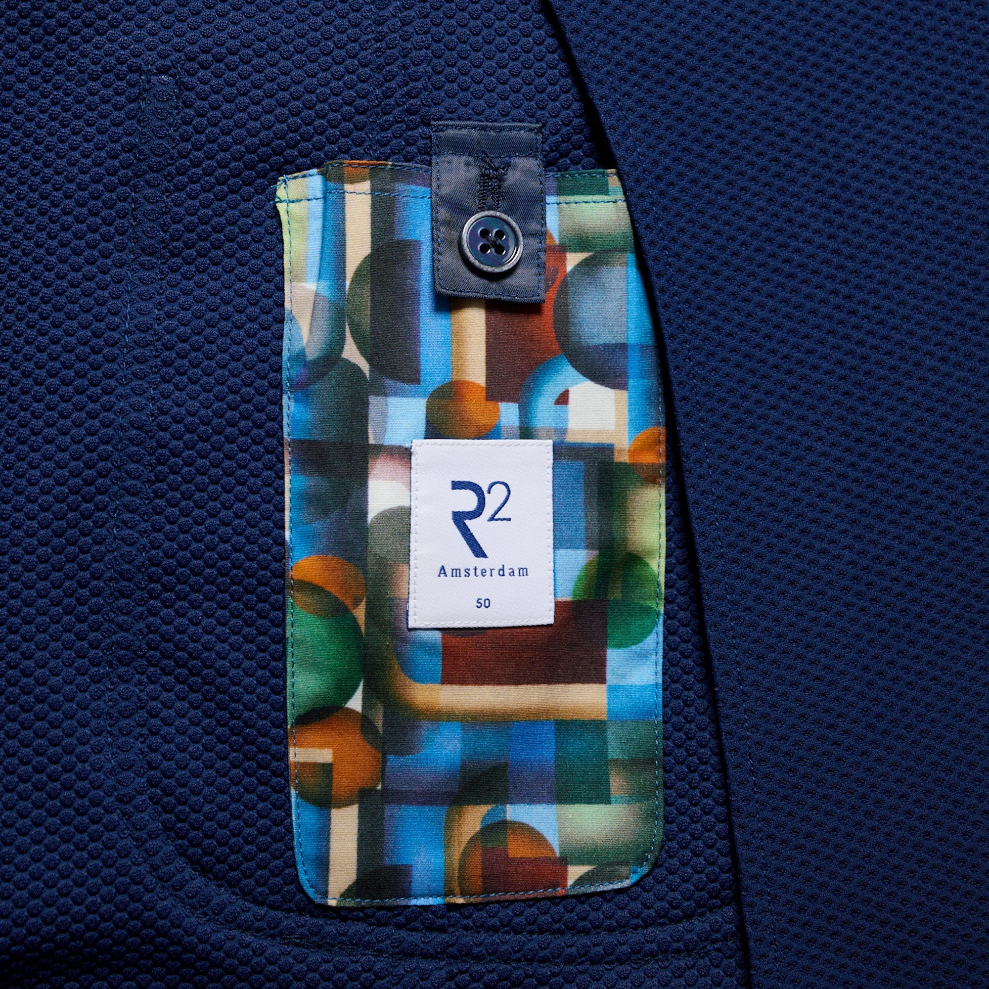 Travel Jacket in Brighter Blue by R2
