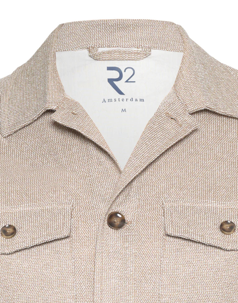 Overshirt in oat by R2