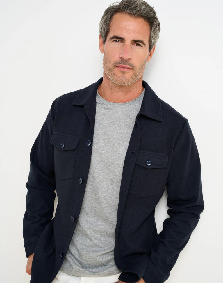 Overshirt in Navy by R2