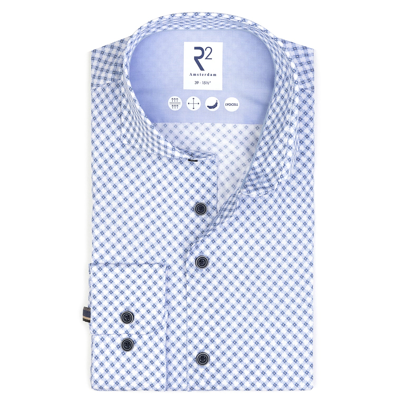 Blue Basket print by R2