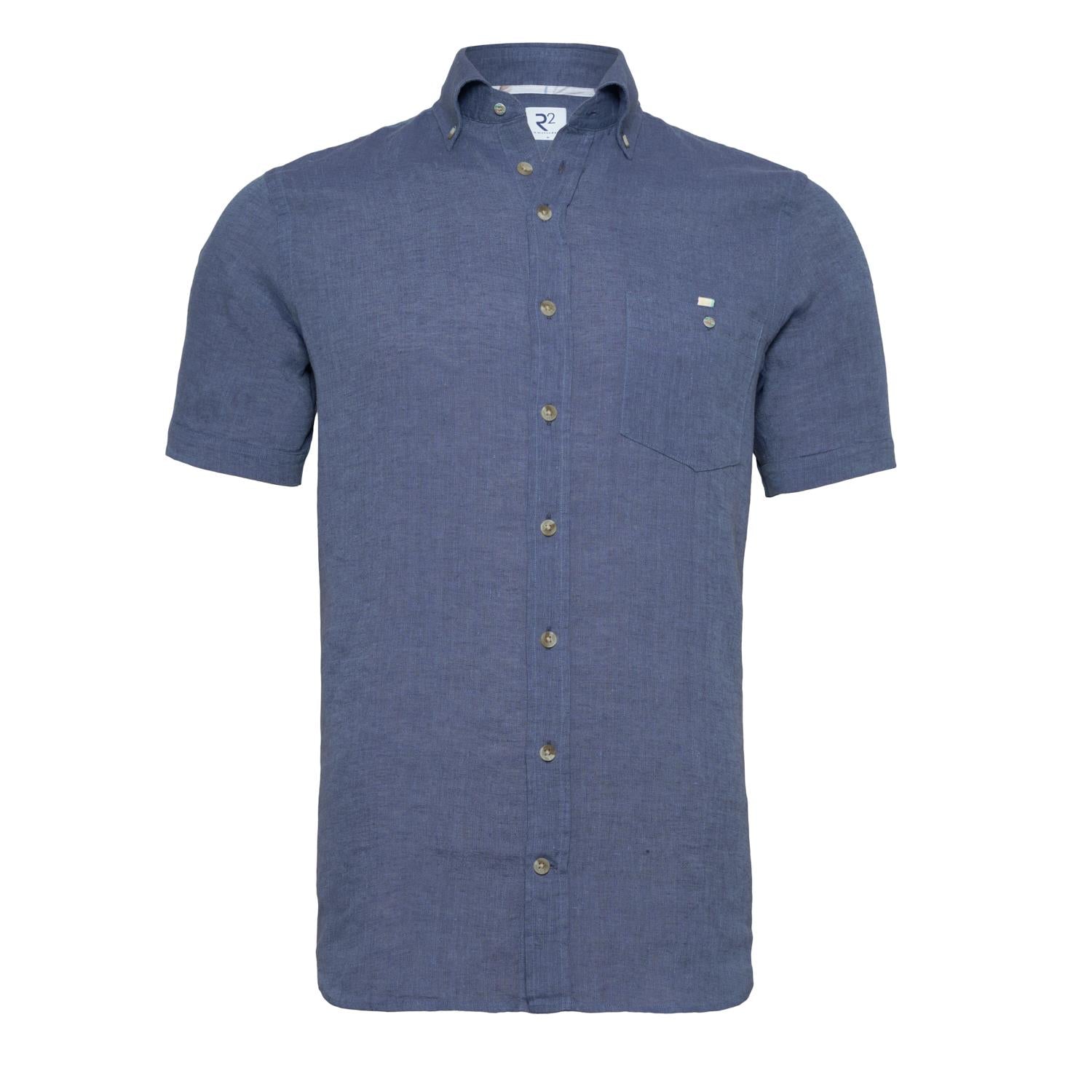 Denim Blue Linen Mix by R2