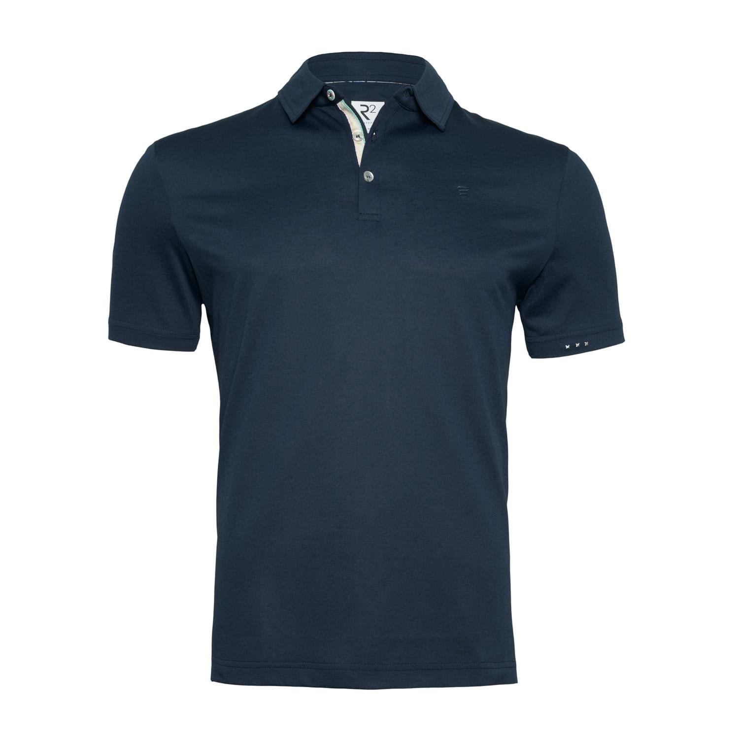 Knitted Cotton Blend in Navy by R2