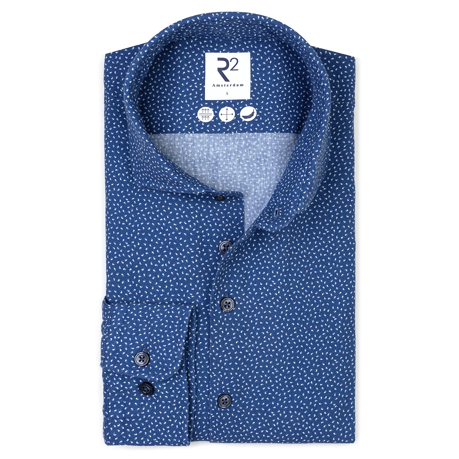 Mini Paisley in Blue by R2