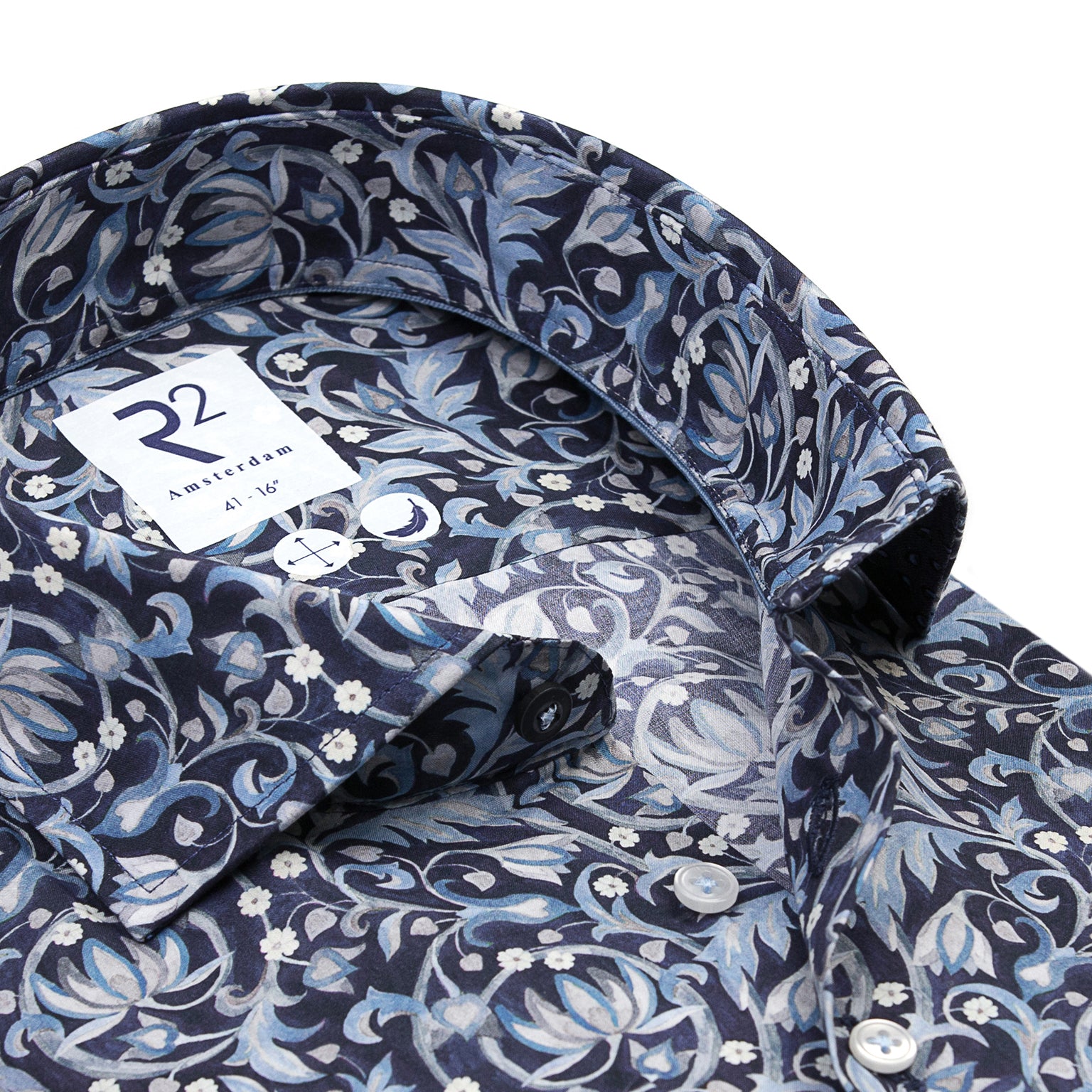 Blue Floral Liberty Fabric by R2
