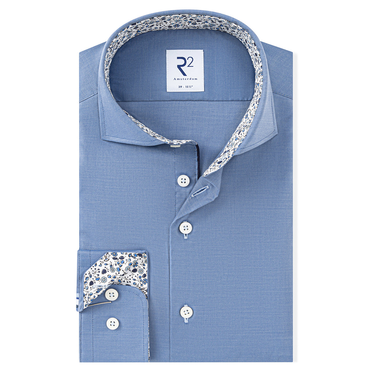 Fine Twill in Vintage Blue by R2