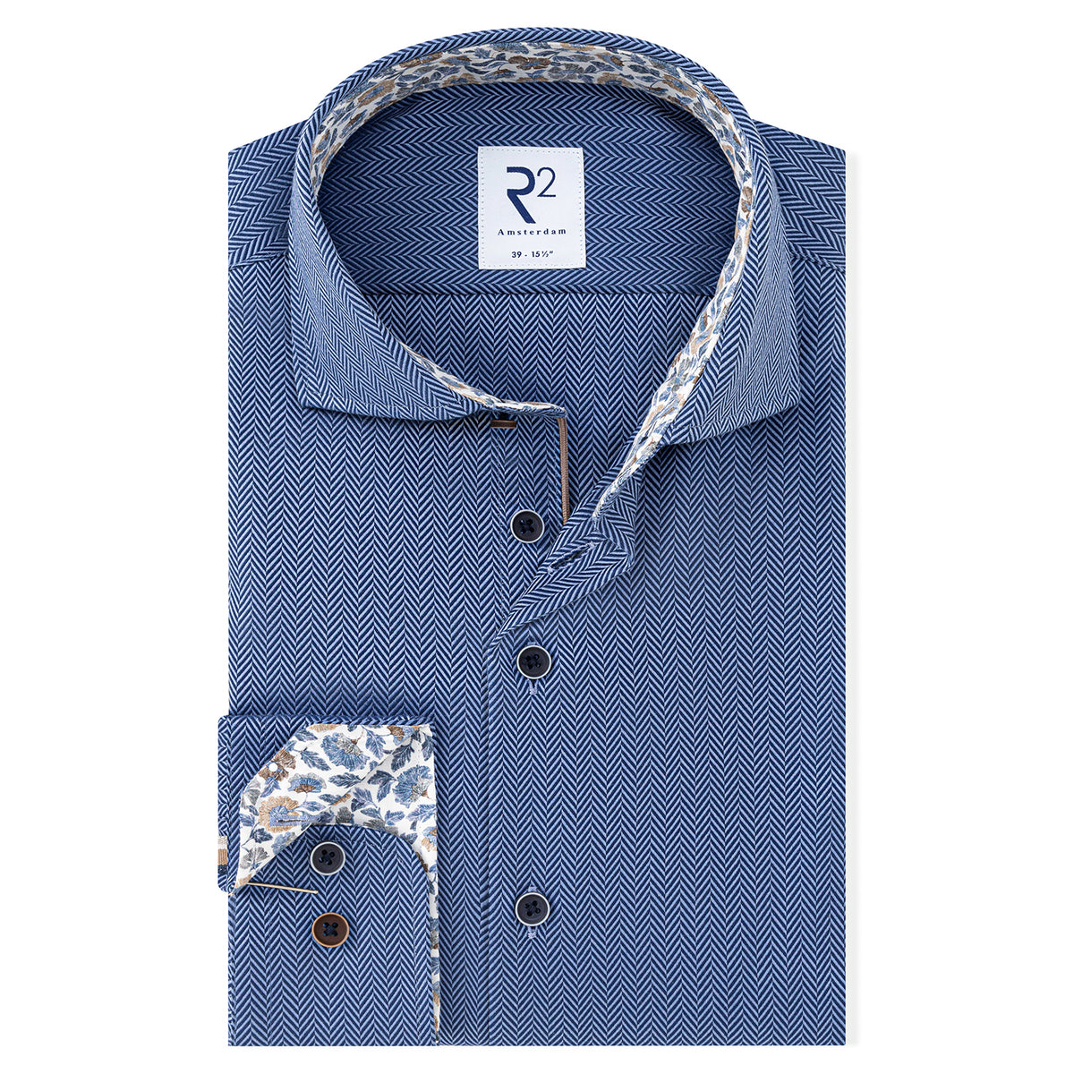 Herringbone with Floral detail by R2