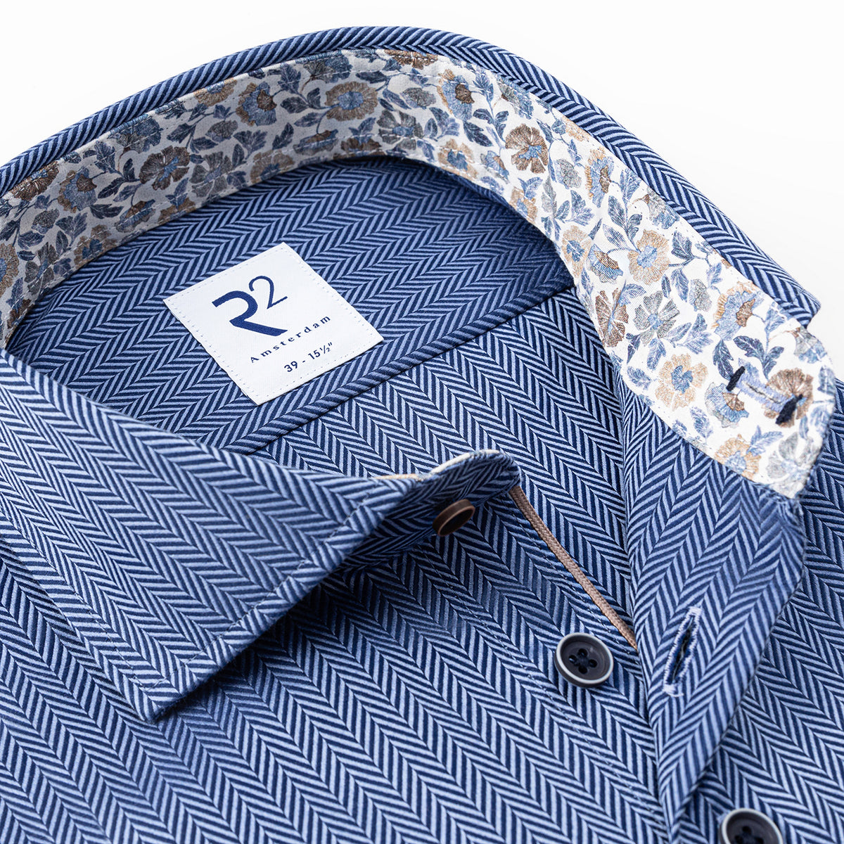 Herringbone with Floral detail by R2