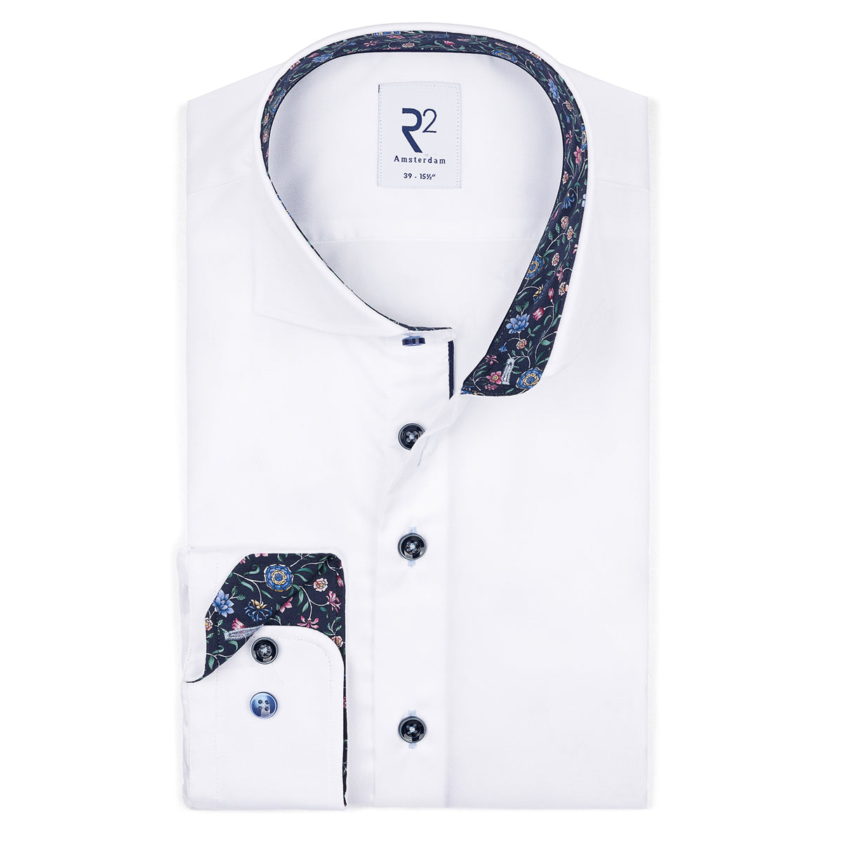 Floral trim in White by R2