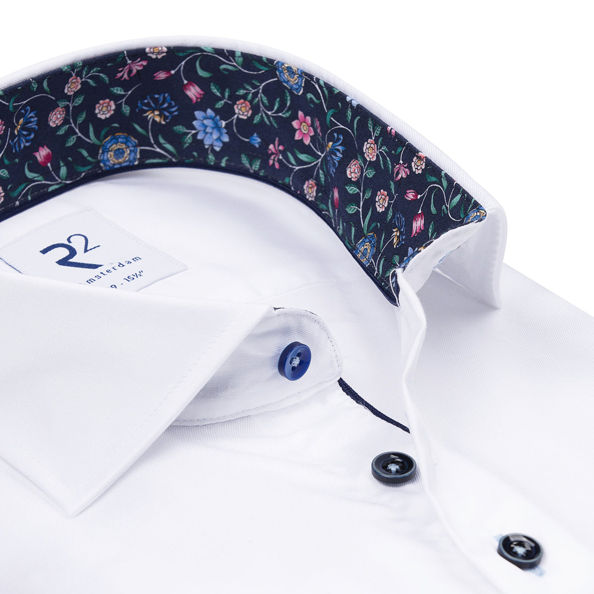 Floral trim in White by R2