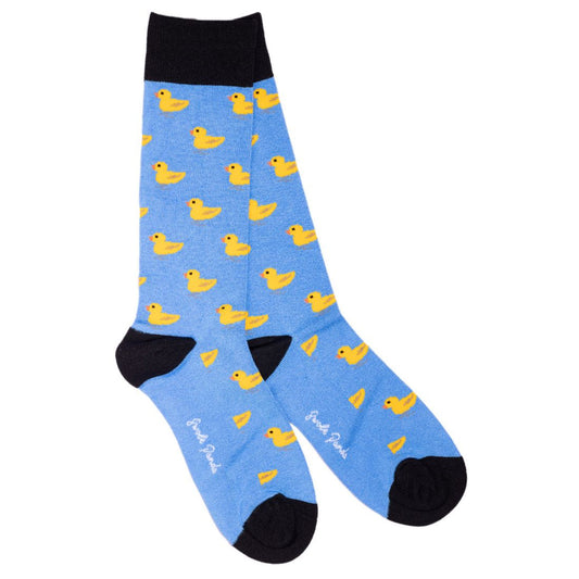 Duckies bamboo socks by Swole Panda