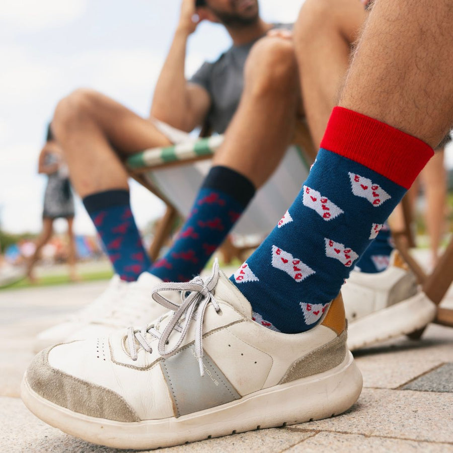 Playing Cards socks by Swole Panda