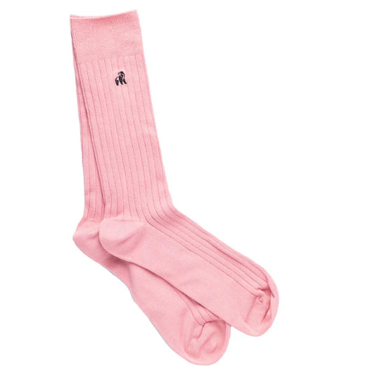 Light pink socks by Swole Panda