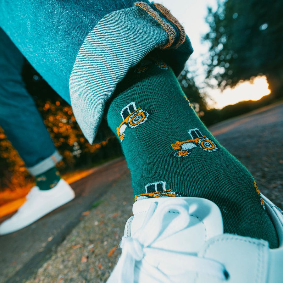 Tractor socks by Swole Panda