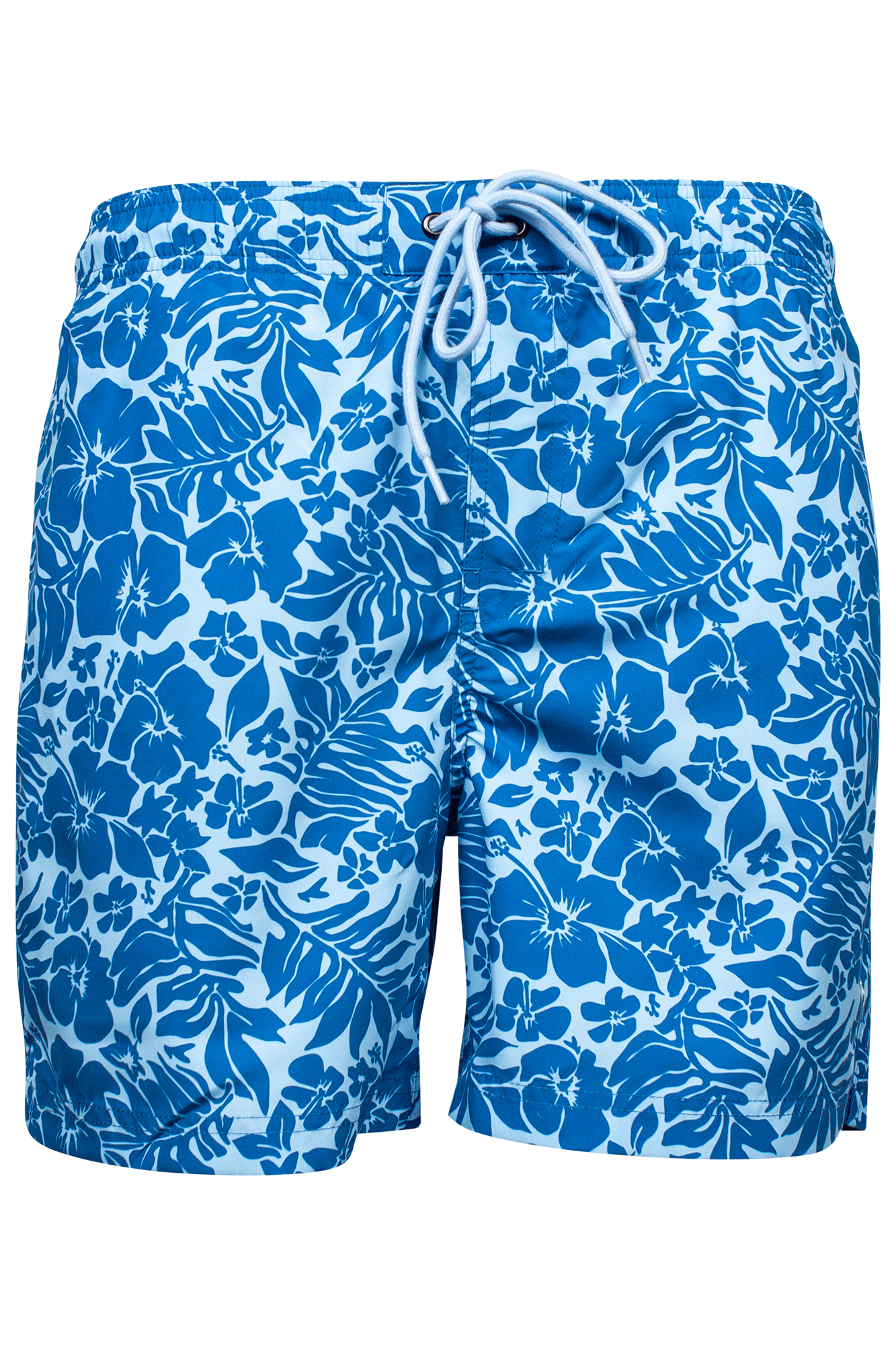 Cobalt tropical flowers by Giordano