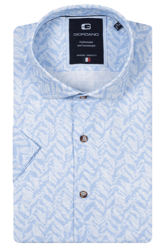 Pastel blue zigzag by Giordano