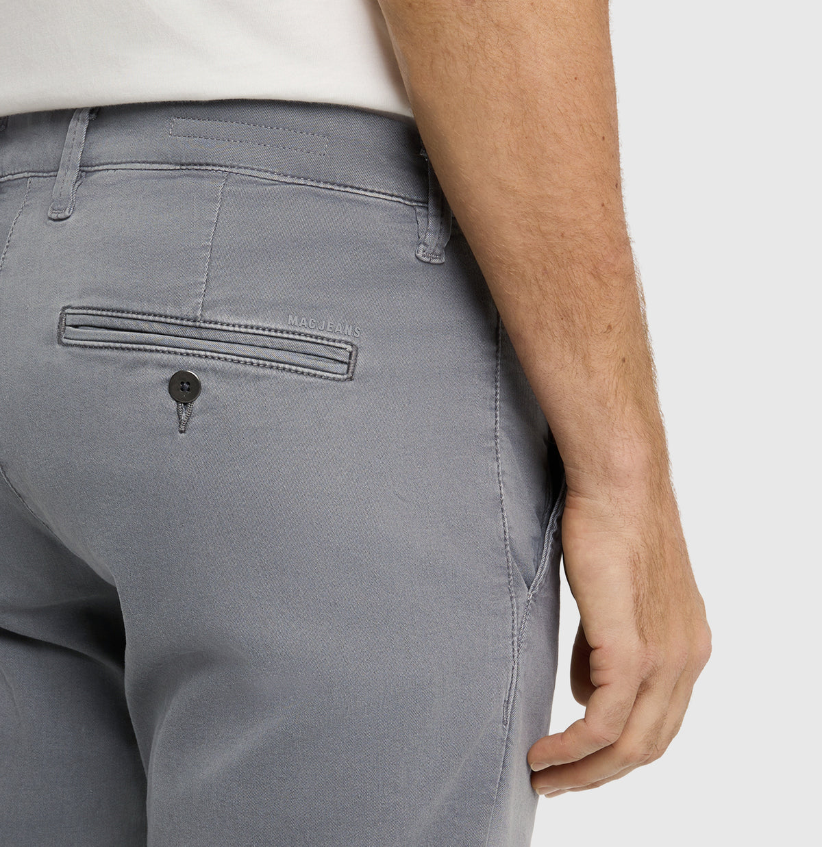 Driver Pants in Light Storm Grey by MAC