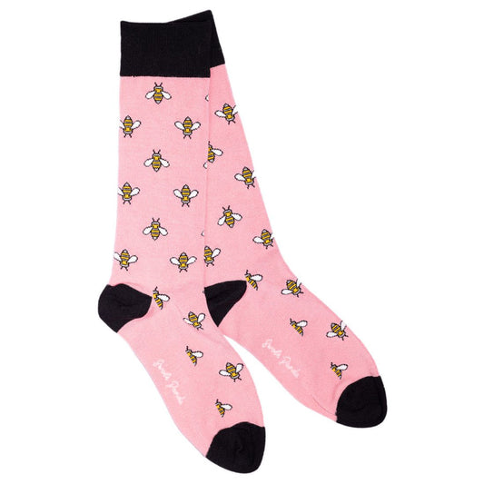 Bee bamboo socks by Swole Panda