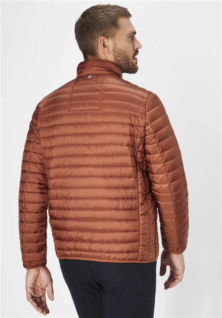 Lightweight jacket in Rust by Redpoint