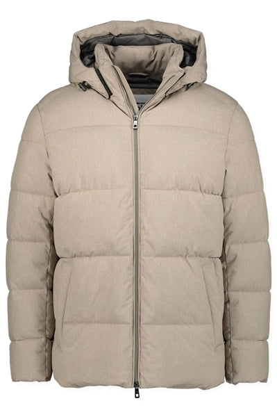 Puffer in Beige Melange by S4