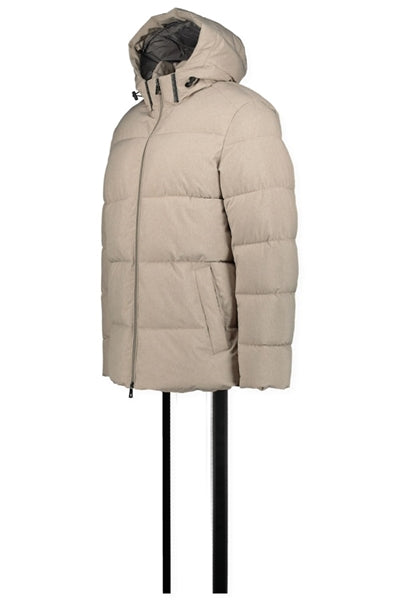 Puffer in Beige Melange by S4