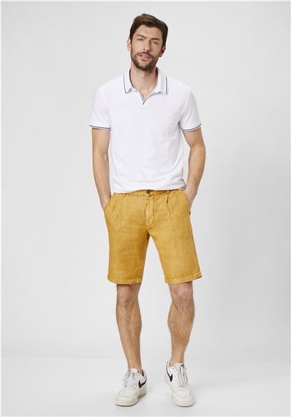 Linen shorts in corn by S4