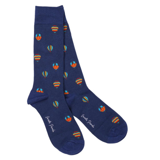 Hot air balloon socks by Swole Panda