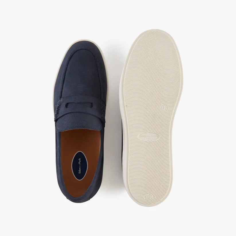 Mocassins in navy by Eden Park