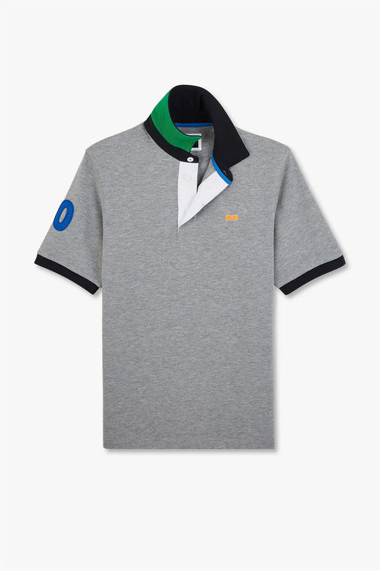 Number 10 polo in grey by Eden Park