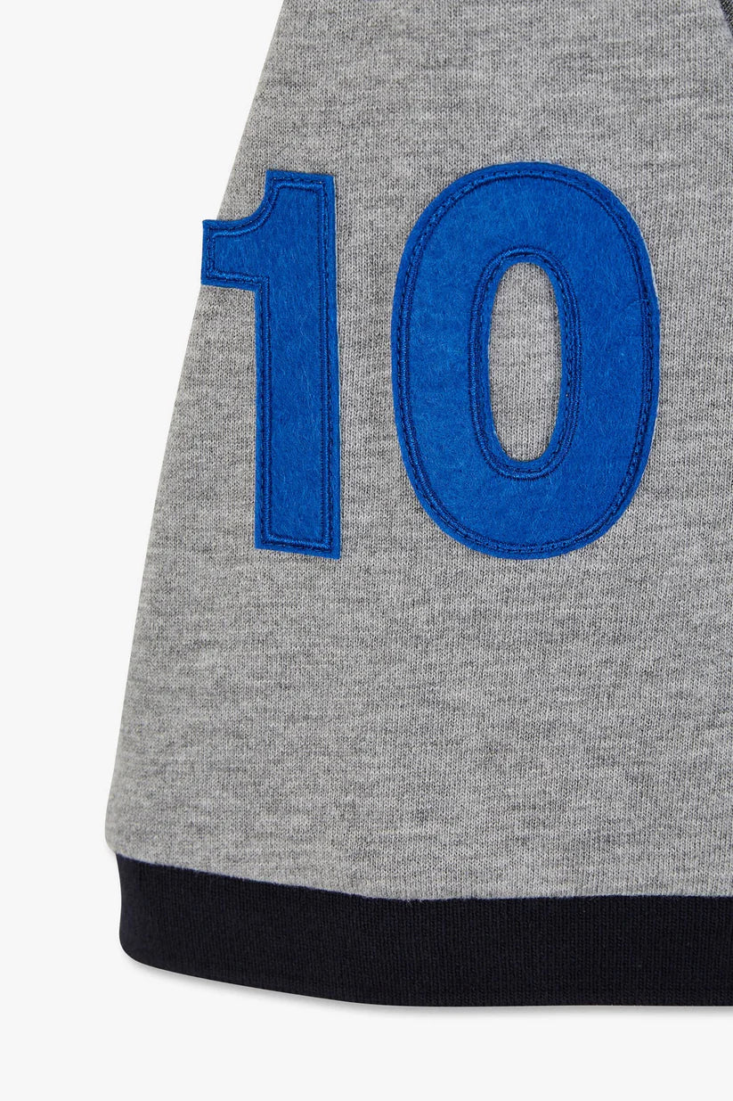 Number 10 polo in grey by Eden Park