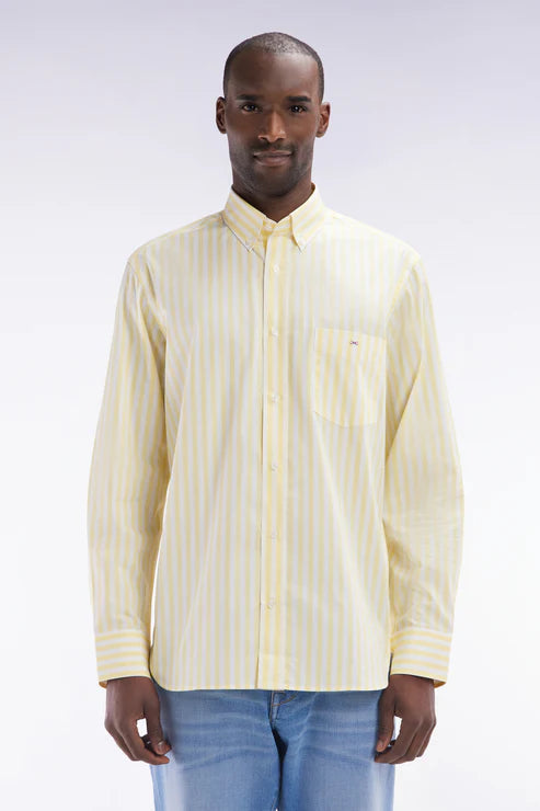 Yellow stripe shirt by Eden Park