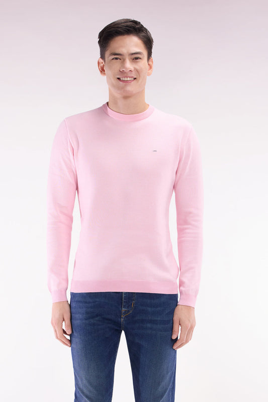 Lightweight knit in baby pink by Eden Park