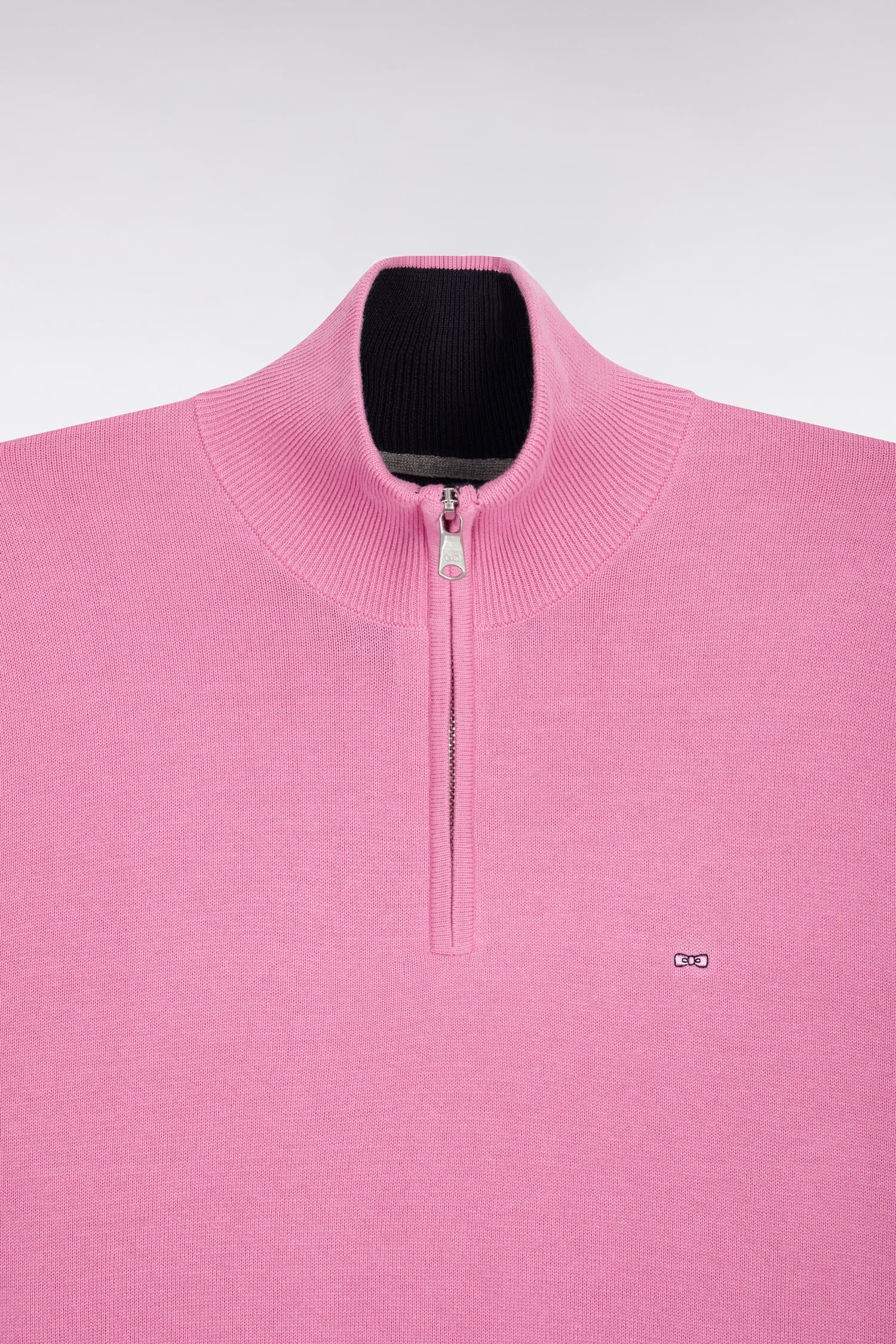Pink Cotton Trucker-Neck by Eden Park
