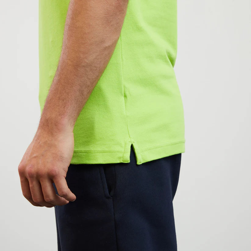 Lime slim fit polo shirt by Eden Park