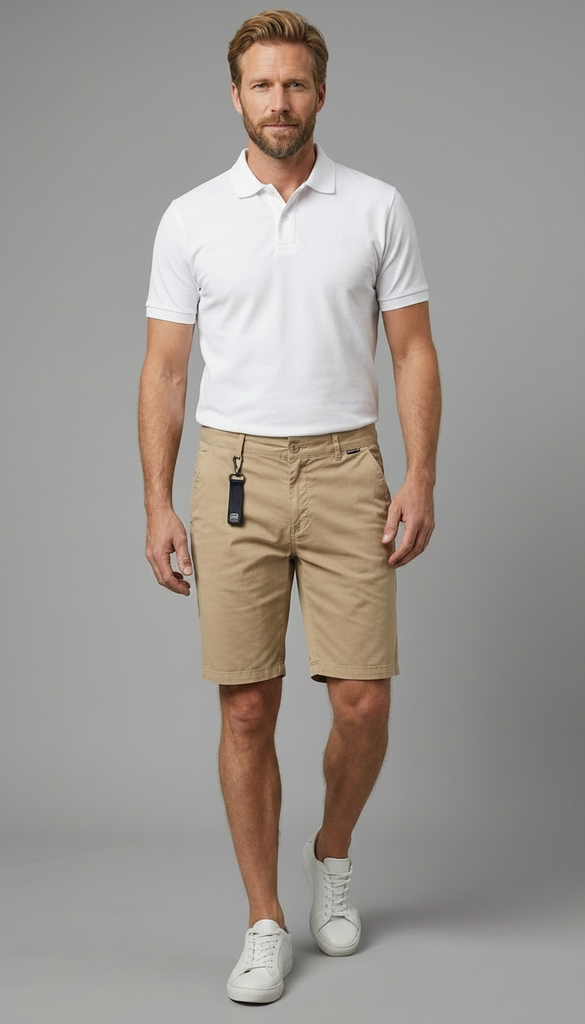 Shorts in Camel by Giordano