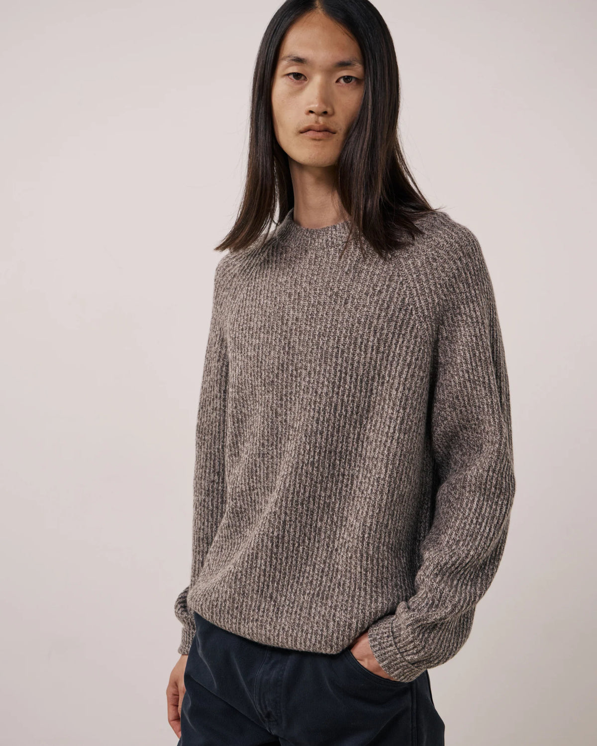 Marl Crew in Taupe by Hartford