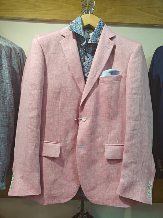 Linen in pink by Mazzelli