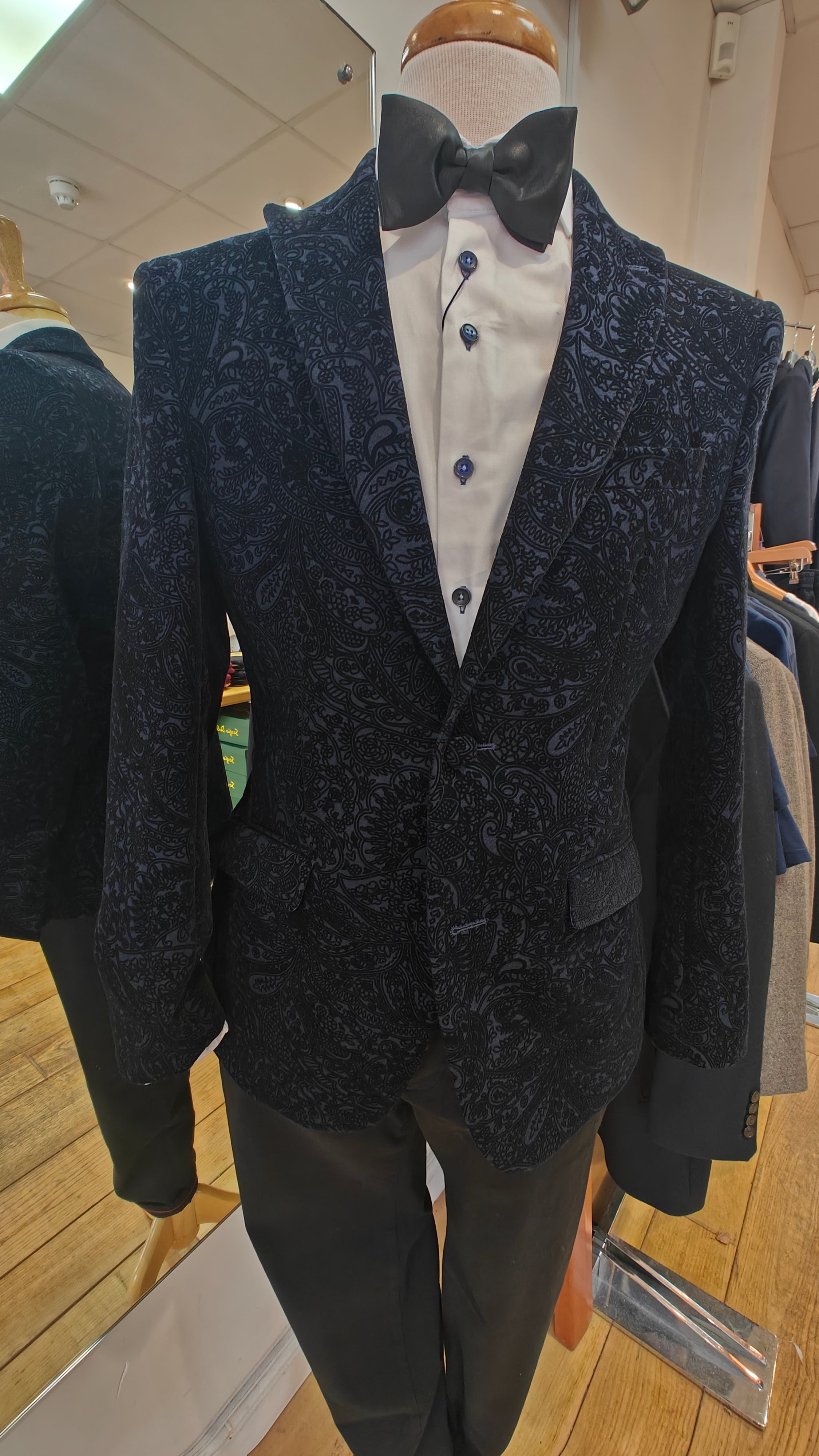 Wool jacquard by Torre for Mazzelli