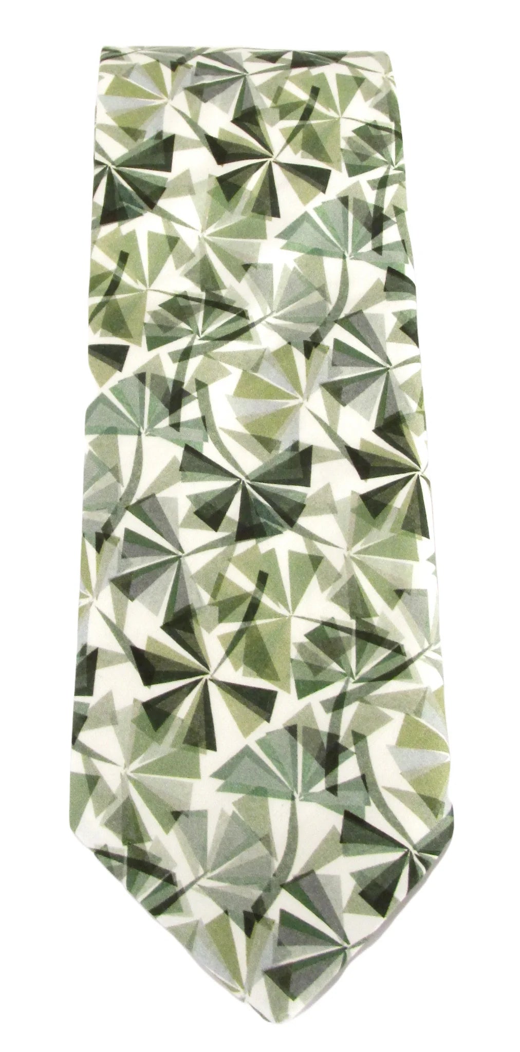 Prism in green Liberty fabric tie by Van Buck