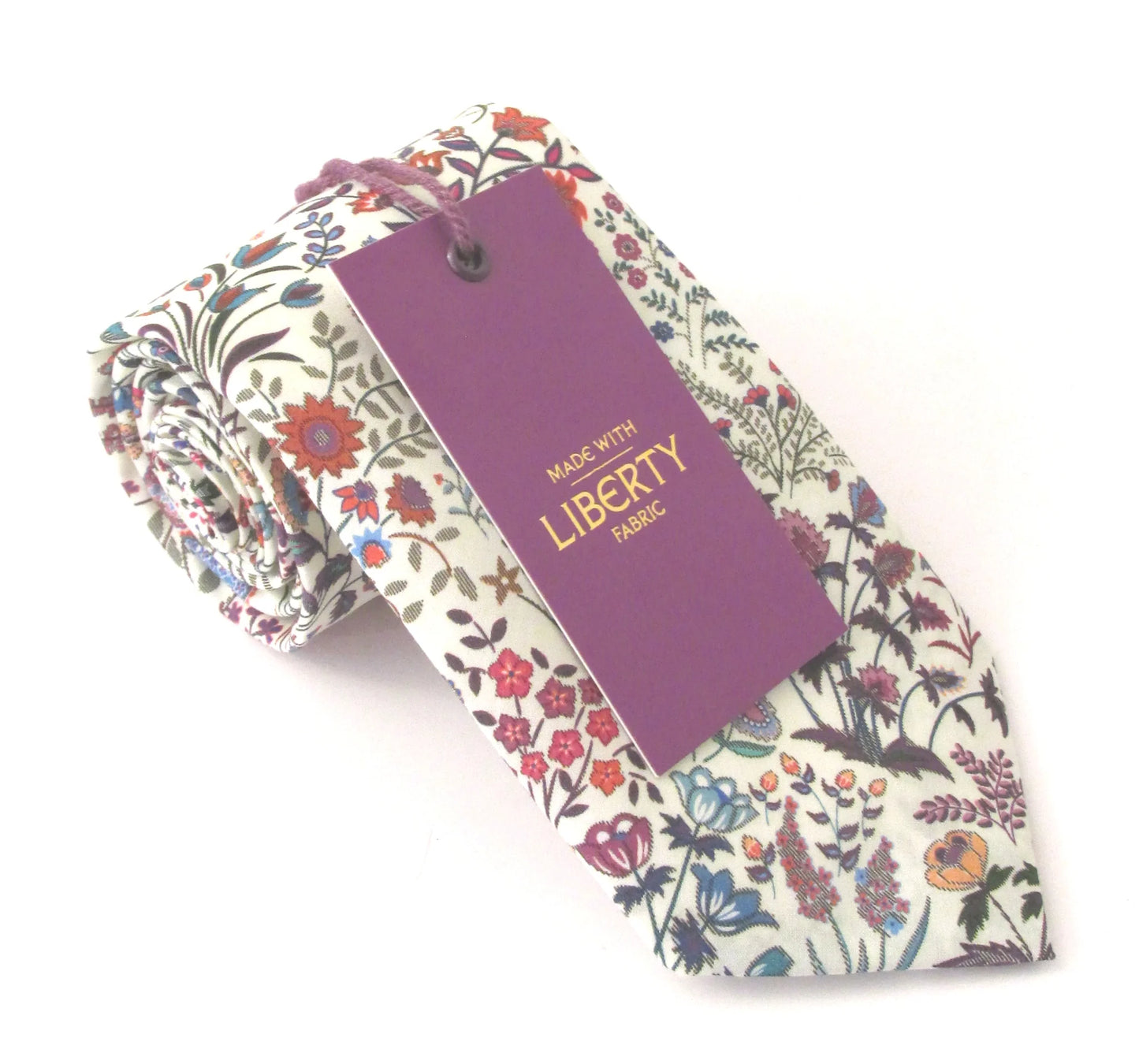 Shepherdly Song Liberty fabric tie by Van Buck
