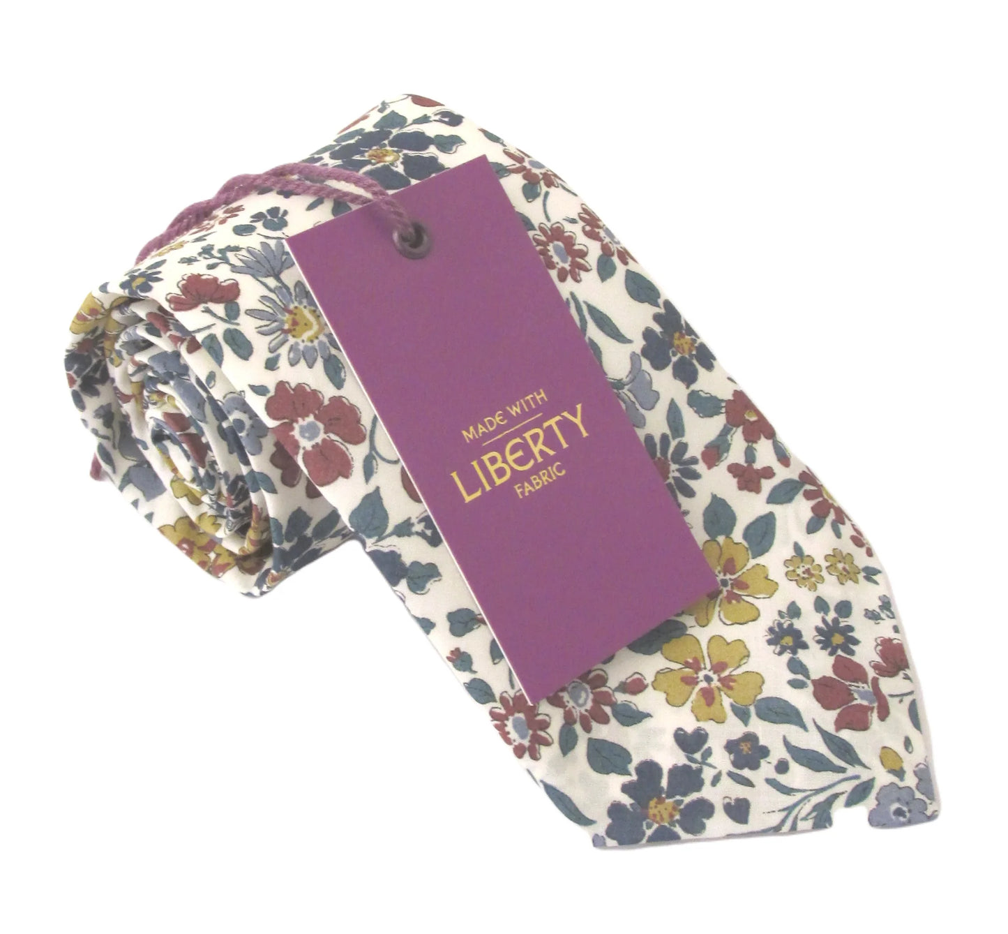 Annabella Liberty fabric tie by Van Buck