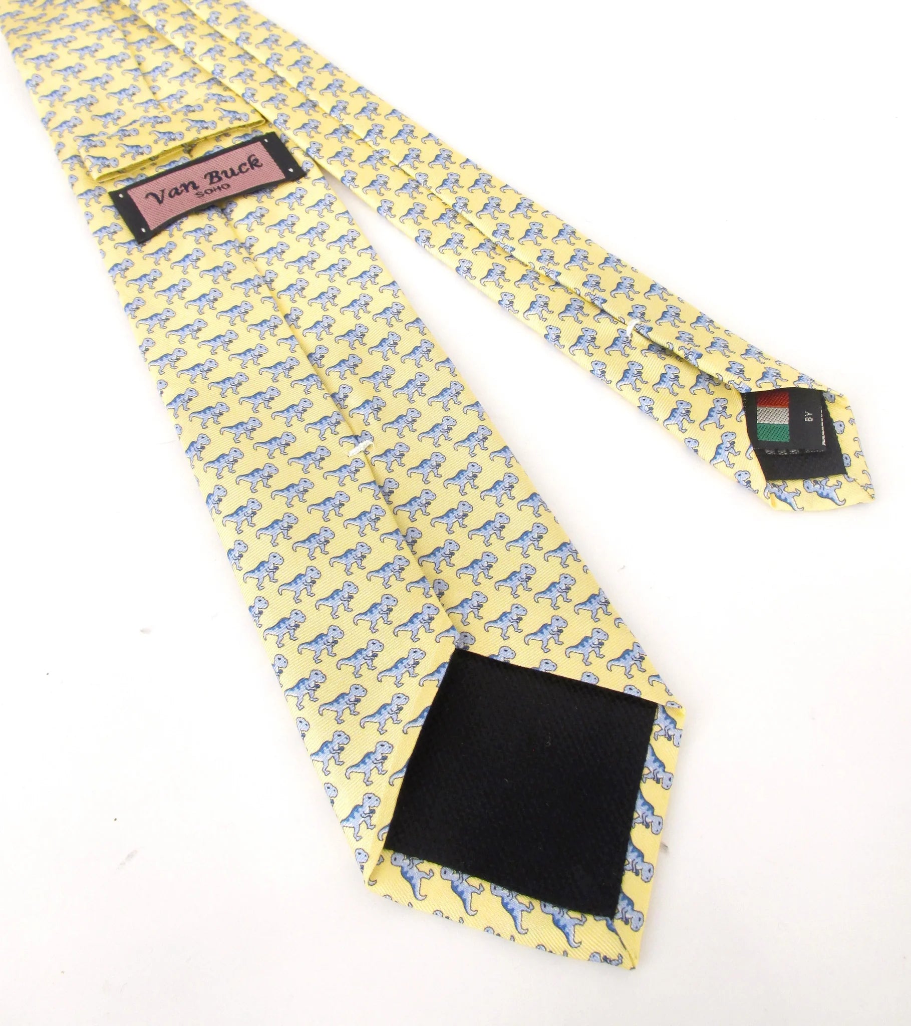 T-Rex Dinosaur on Yellow by Van Buck