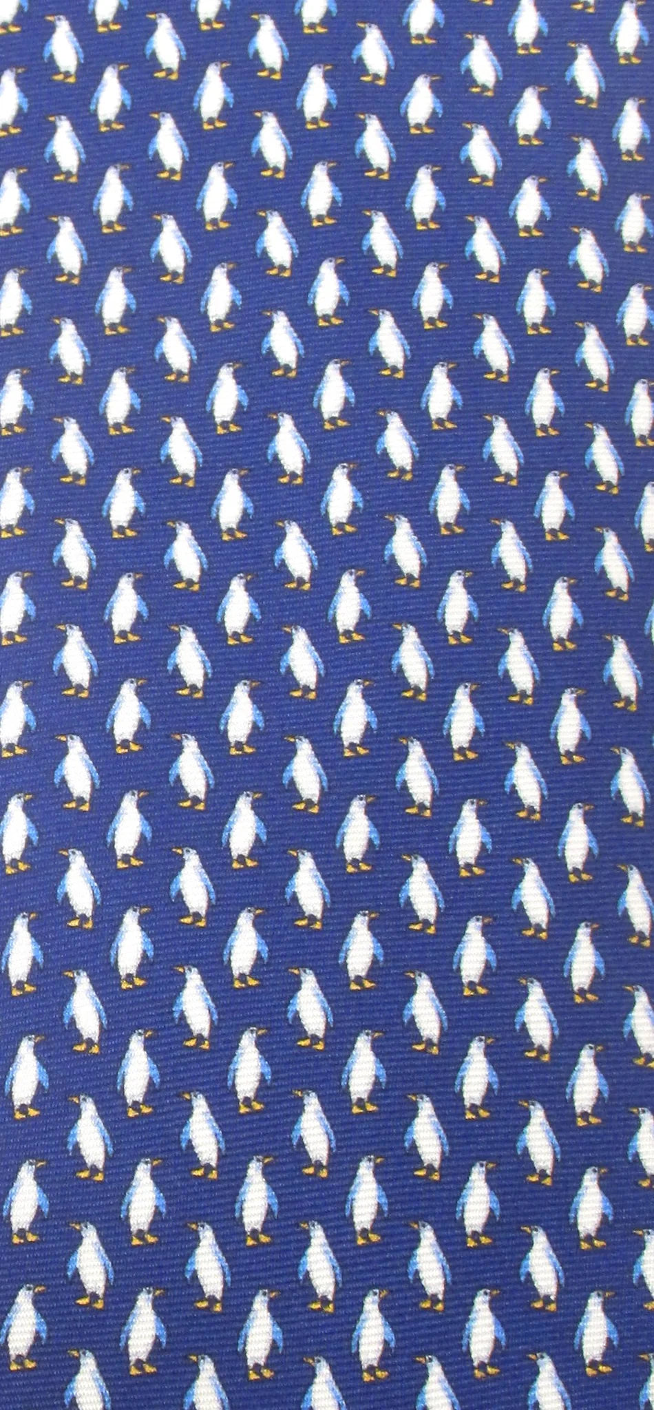 Penguins on Blue by Van Buck
