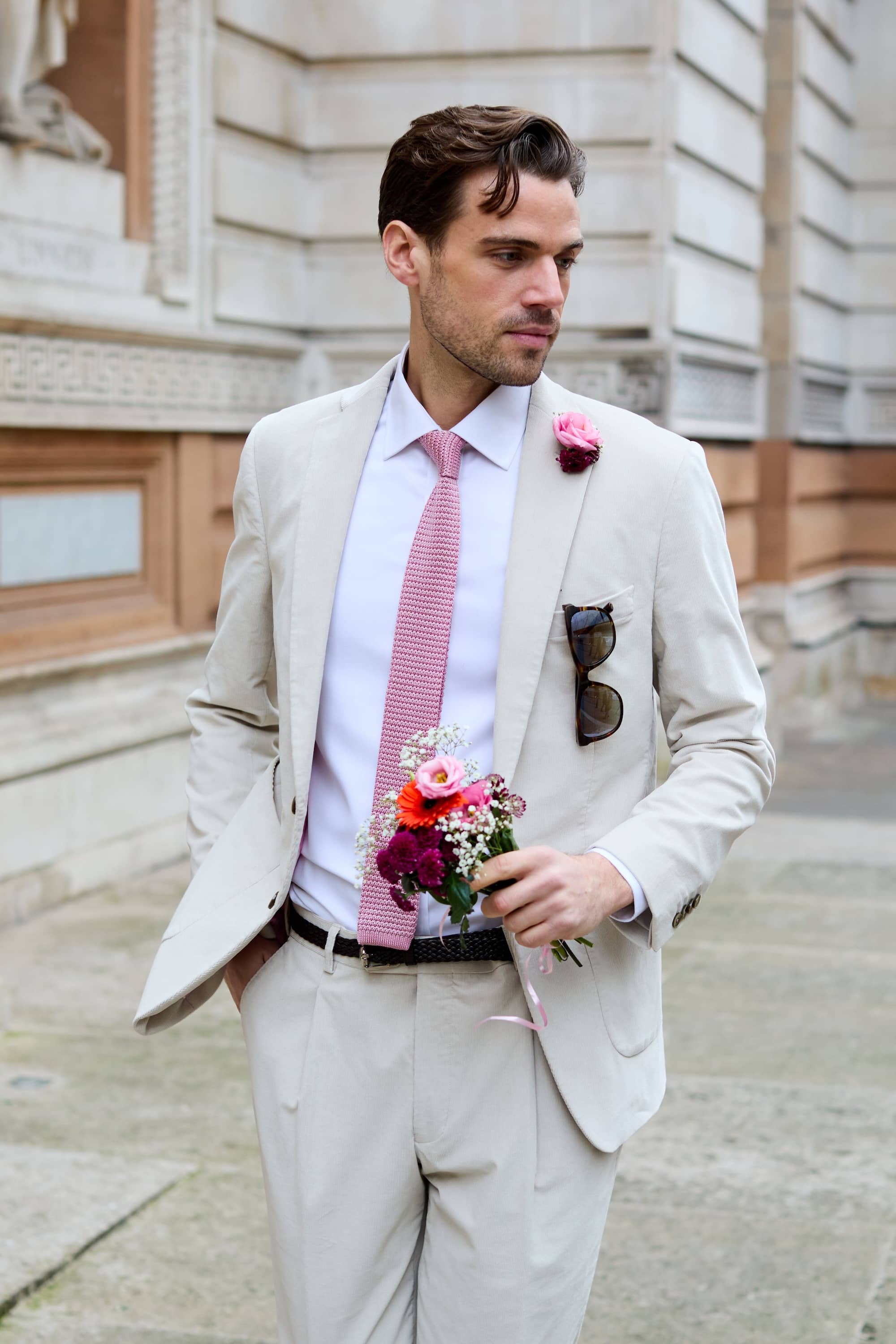 Made-to-measure suit fitting at King Fox Menswear