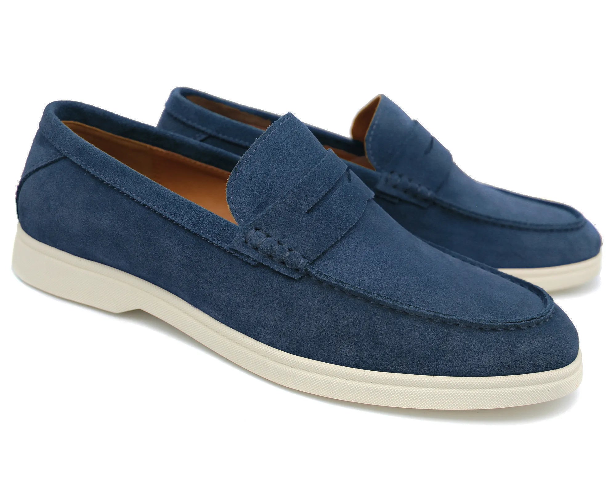 Slip On Loafer in Blue by Sergio Duletti
