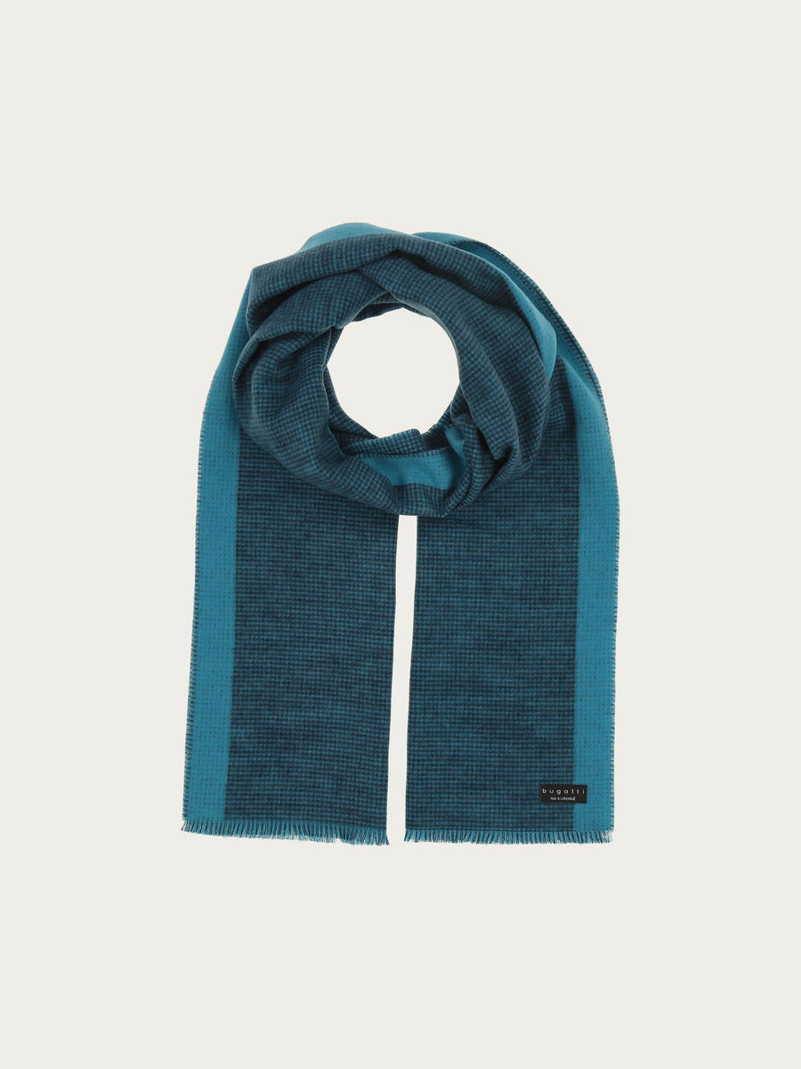 Turquoise cashmink scarf by Bugatti