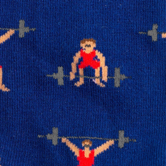 Weight Lifter socks by Swole Panda