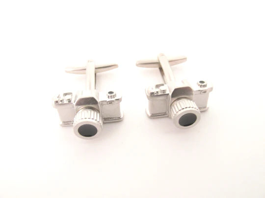 Camera Cufflinks by Van Buck