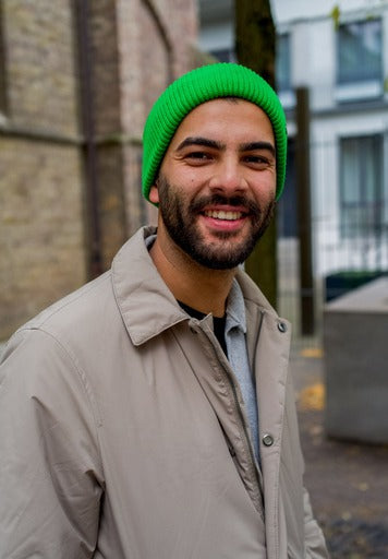 Beanie in green by Bugatti